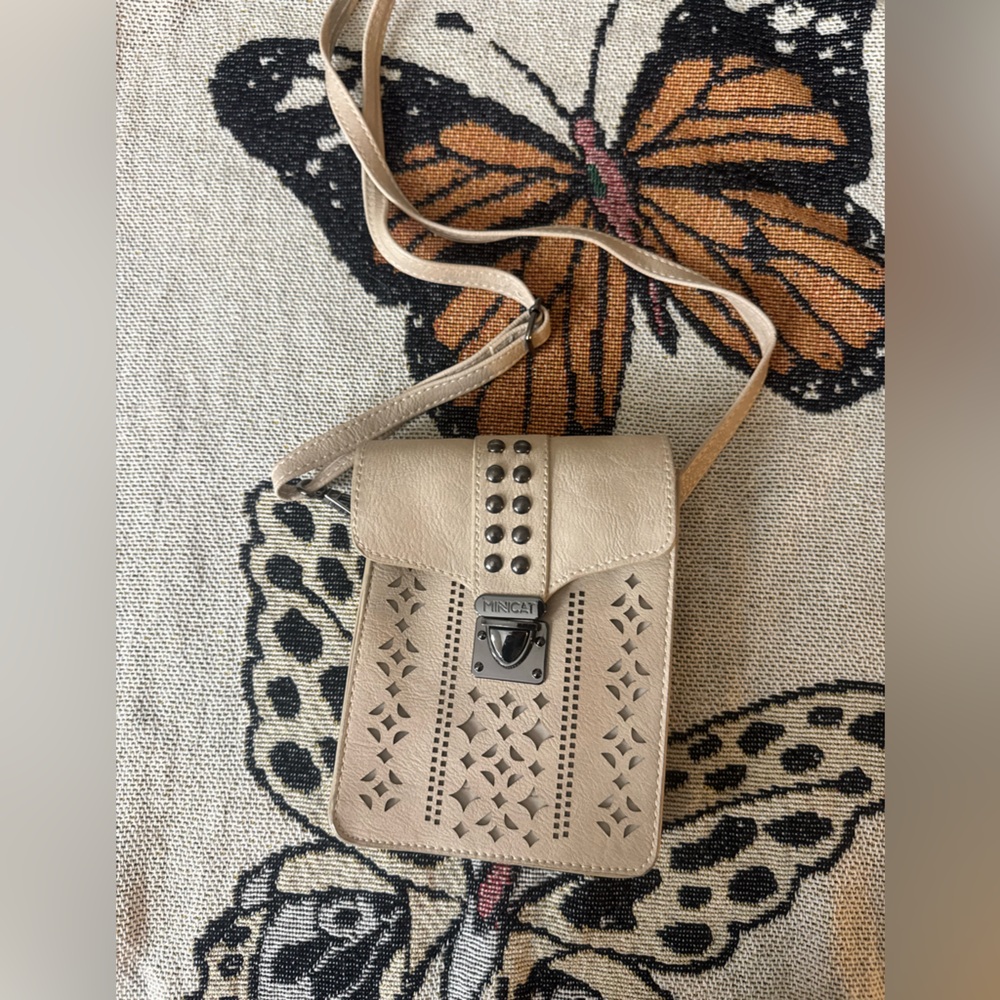 Beige Crossbody Bag